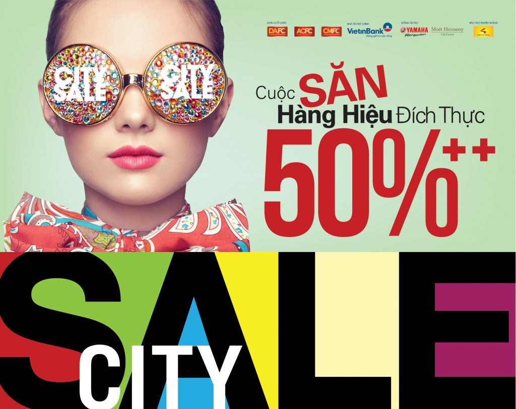 “Đại chiến” hàng hiệu giảm giá “đụng nóc” 80% tại City Sale – City Hunt 2017